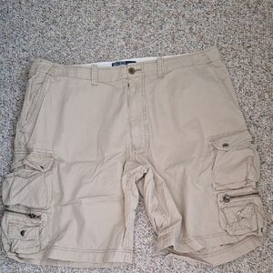 Polo by Ralph Lauren Tan Cargo Shorts with Belt Loops